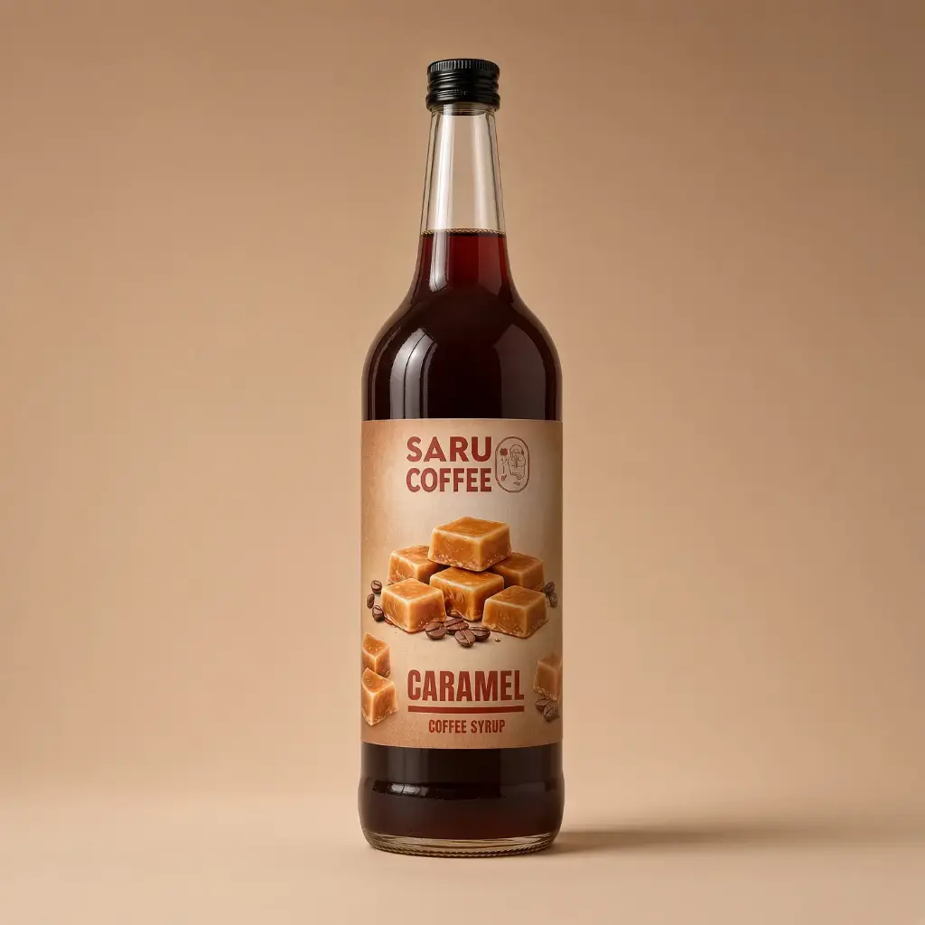 Koffie-caramel siroop 0,5 liter bio